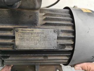 Motor trifásico 3 HP trifasico