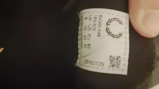 Zapatillas Fred Perry Negras