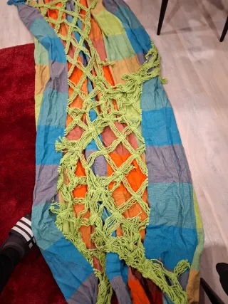 Hamaca de Algodón Colorida de Brasil