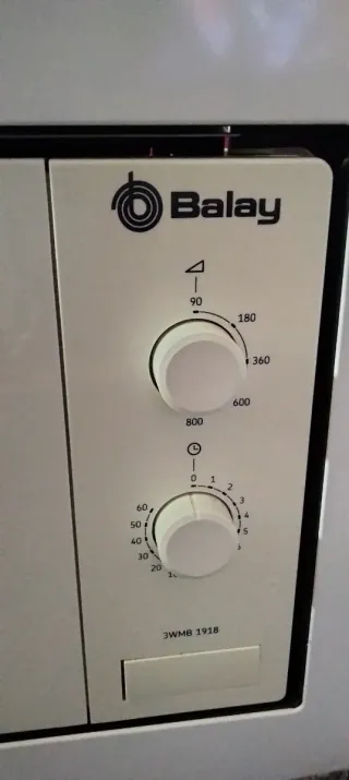 Microondas Balay Blanco