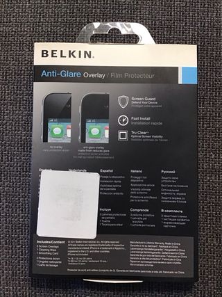 Protettore Schermo iPhone 4/4S Belkin Antiriflesso