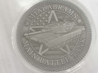 Moneda M1 Abrams Main Battle Tank