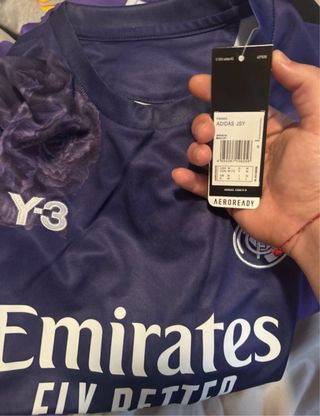 Camiseta Real Madrid Y-3 Morada 4ª Equipación