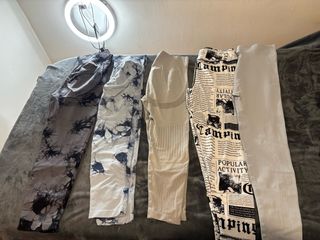 Mallas estampadas y lisas