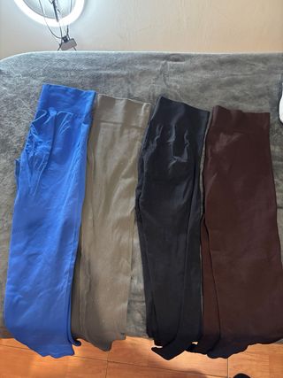 Mallas estampadas y lisas