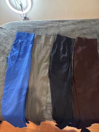 Mallas estampadas y lisas