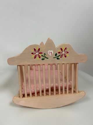 Armario y Cuna Juguete Madera