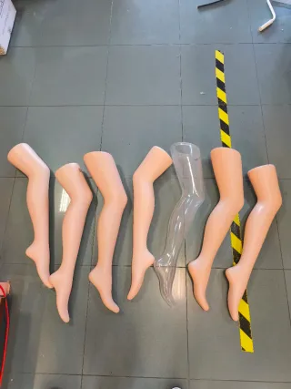 7 Piernas Maniquí Impecables