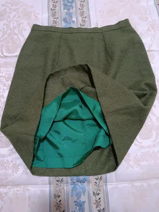 Minifalda Verde Talla 44
