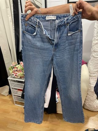 Pantalones Zara y STRADIVARIUS