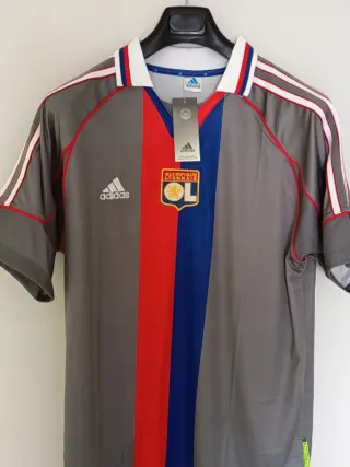 Camiseta Olympique Lyon retro. Juninho 12. L