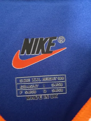 Camiseta Selección Holanda retro. V.Nistelrooy. XL