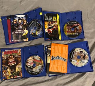 Pack 4 Juegos PlayStation 2.