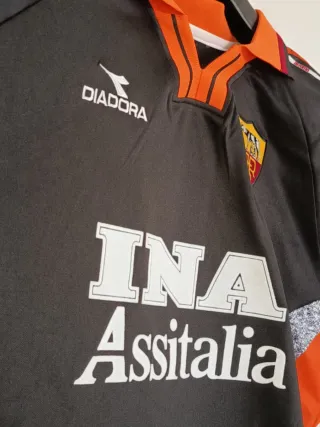 Camiseta As Roma retro. Totti 10. Talla XL