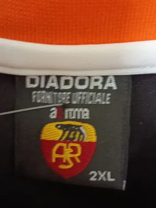 Camiseta As Roma retro. Totti 10. Talla XL