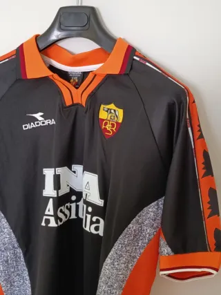 Camiseta As Roma retro. Totti 10. Talla XL