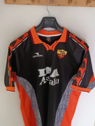 Camiseta As Roma retro. Totti 10. Talla XL