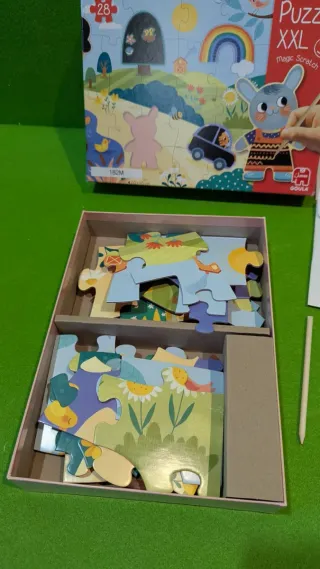 Puzzle Goula XXL Magic Scratch Educativo