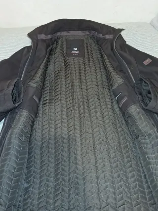 Parka Hombre Forescast Talla 54 Negra