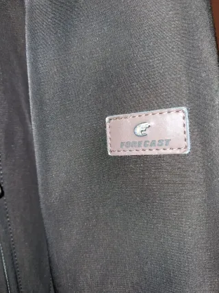 Parka Hombre Forescast Talla 54 Negra