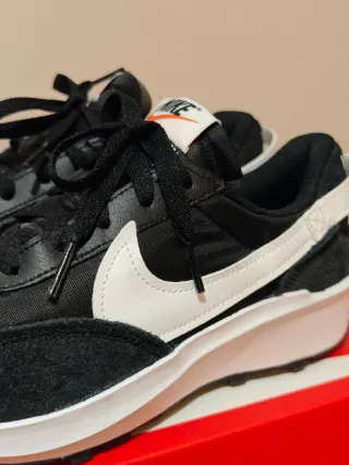 Nike Waffle Debut Negro/Blanco