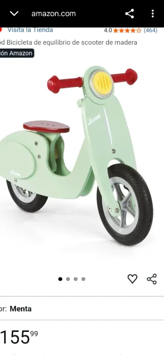 Bicicleta de Equilibrio Vespa ajustable