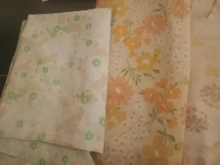 Lote Sábanas Vintage Flores