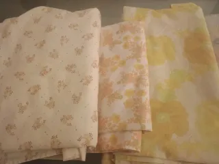 Lote Sábanas Vintage Flores