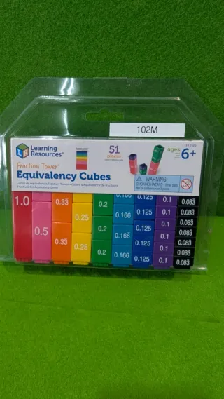 51 Cubos de Fraccion de Equivalencia