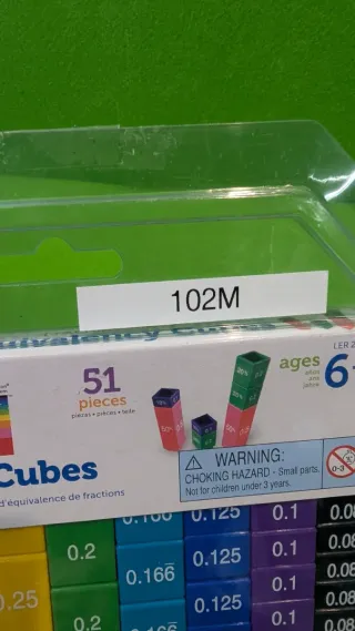 51 Cubos de Fraccion de Equivalencia