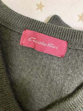 Chaleco Eddie Bauer V-Neck Verde Oscuro