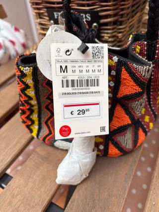 Bombonera Zara multicolor