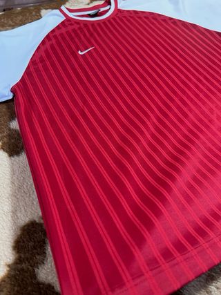 Camiseta Nike Deportiva XL Roja y Blanca