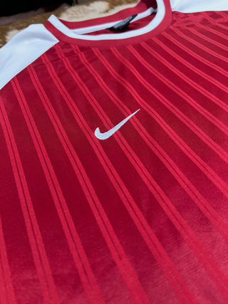Camiseta Nike Deportiva XL Roja y Blanca