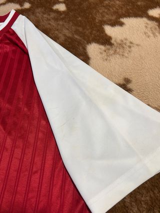 Camiseta Nike Deportiva XL Roja y Blanca