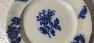 Antiguo plato Pickman, la Cartuja de Sevilla