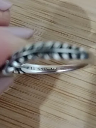 Anillo Pandora Plata Mujer