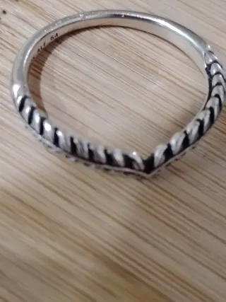 Anillo Pandora Plata Mujer