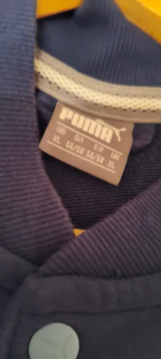 Chaqueta Puma Track and Field Azul