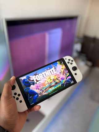Nintendo Switch OLED Blanca