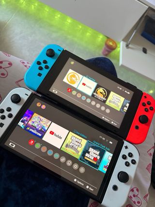 Nintendo Switch OLED Blanca