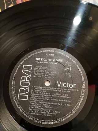 FAME: Vinilo LP The Kids From Fame Live! 1983