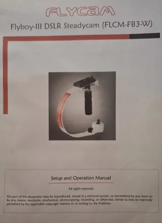 Stabilizzatore per Fotocamera Reflex