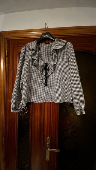 Camisa cuadros vichy ZARA
