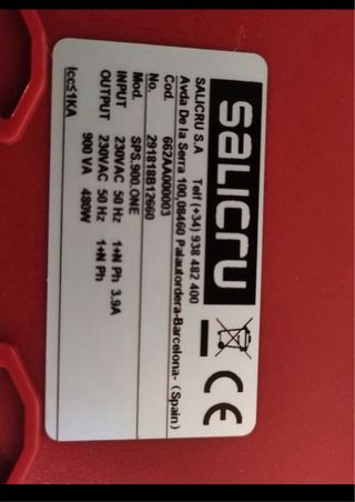 SAI Salicru SPS ONE 900VA