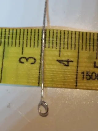 Cadena de Plata de Ley de 40cm