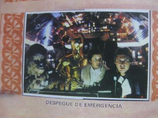 ALBUM DE CROMOS IMPRESOS EL IMPERIO CONTRAATACA