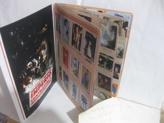 ALBUM DE CROMOS IMPRESOS EL IMPERIO CONTRAATACA