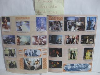 ALBUM DE CROMOS IMPRESOS EL IMPERIO CONTRAATACA