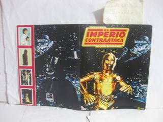 ALBUM DE CROMOS IMPRESOS EL IMPERIO CONTRAATACA